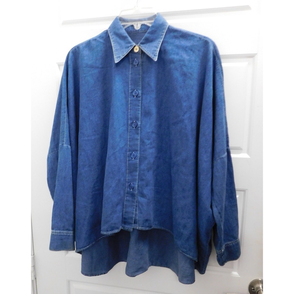 MM6‎ Maison Martin Margiela Denim Shirt Jacket sz 42